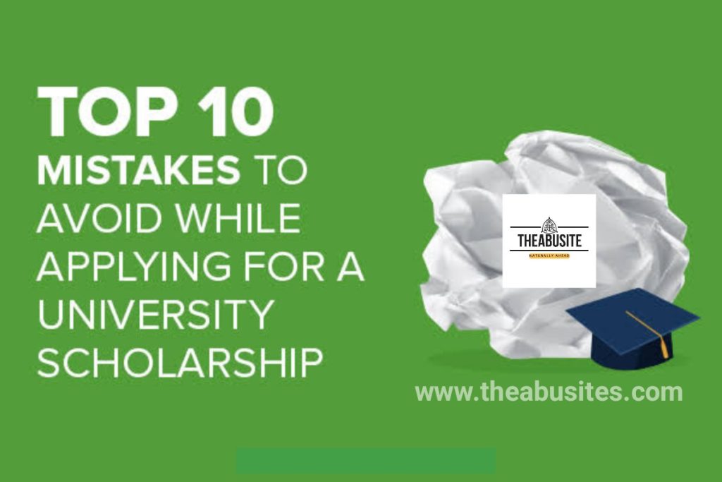 Top 10 Common Scholarship Application Mistakes to Avoid in 2025 3 10 common Scholarship Application Mistakes