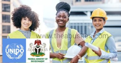 2024 Federal Ministry of Environment/UNIDO Kpabep Scholarship Program for Nigerian Students 6