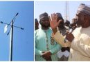ABU Vice-Chancellor commission NAPRI weather station provided by NiMet 7