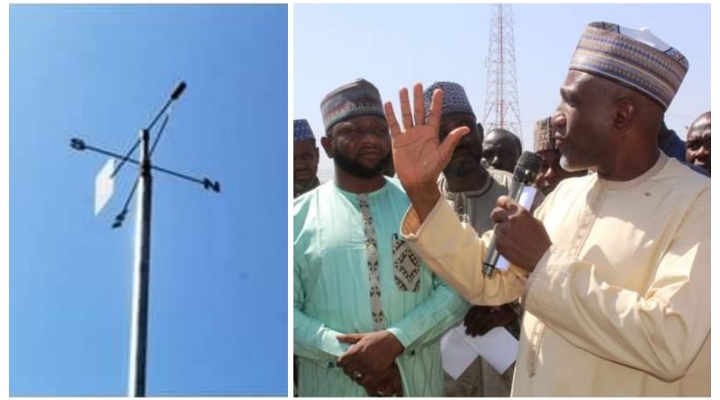 ABU Vice-Chancellor commission NAPRI weather station provided by NiMet 1