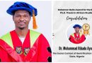Meet Muhammad Ribadu Ayuba: Brilliant ABU Lecturer Who Won The 2023 Best Ph.D. Thesis Award