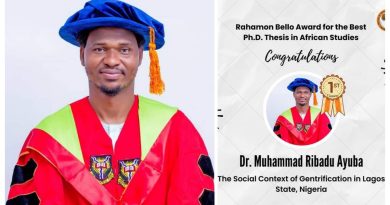 Meet Muhammad Ribadu Ayuba: Brilliant ABU Lecturer Who Won The 2023 Best Ph.D. Thesis Award 6