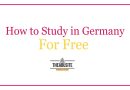 Studying in Germany for FREE in English - A Comprehensive Guide For Top 35 Universities 2