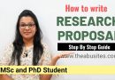 Crafting a Winning Research Proposal: A Guide for MSc and PhD Students