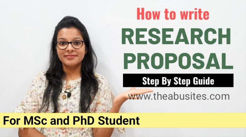 Crafting a Winning Research Proposal: A Guide for MSc and PhD Students 1