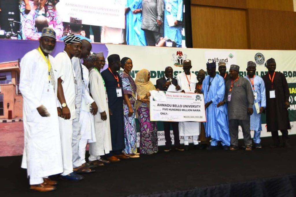 ABU beats UNILORIN, others to win JAMB's ₦500m as Best Institution in Nigeria 2
