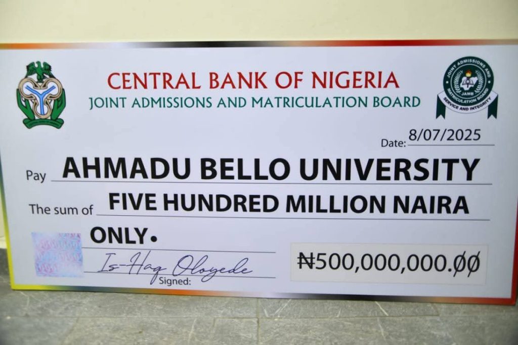 ABU beats UNILORIN, others to win JAMB's ₦500m as Best Institution in Nigeria 3